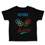 Toddler Clothes Future Mathlete Math Geek Funny Toddler Shirt Cotton