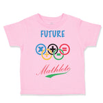 Toddler Clothes Future Mathlete Math Geek Funny Toddler Shirt Cotton