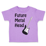 Toddler Clothes Future Metal Head Music Toddler Shirt Baby Clothes Cotton