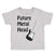 Toddler Clothes Future Metal Head Music Toddler Shirt Baby Clothes Cotton