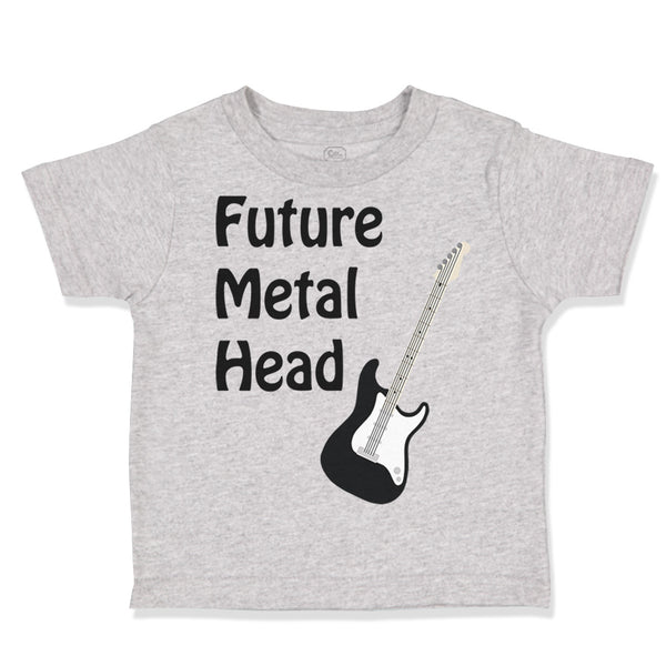 Toddler Clothes Future Metal Head Music Toddler Shirt Baby Clothes Cotton