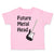 Toddler Clothes Future Metal Head Music Toddler Shirt Baby Clothes Cotton