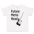 Toddler Clothes Future Metal Head Music Toddler Shirt Baby Clothes Cotton