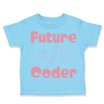 Toddler Clothes Future Coder Coding Geek Toddler Shirt Baby Clothes Cotton