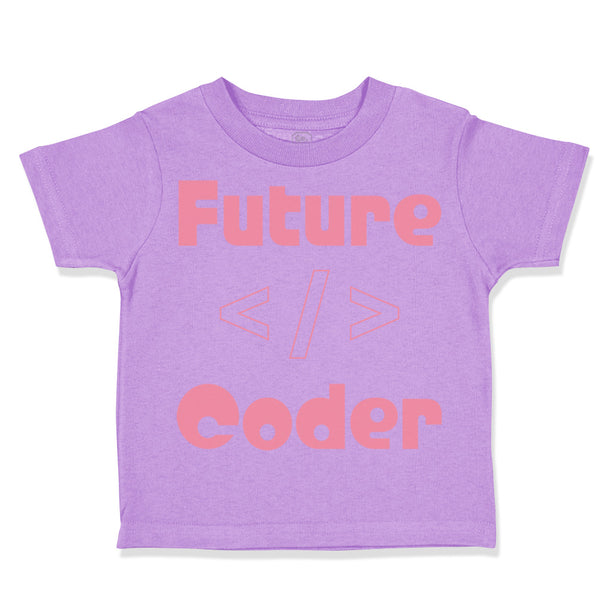 Toddler Clothes Future Coder Coding Geek Toddler Shirt Baby Clothes Cotton