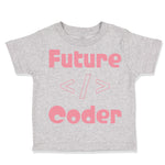 Toddler Clothes Future Coder Coding Geek Toddler Shirt Baby Clothes Cotton