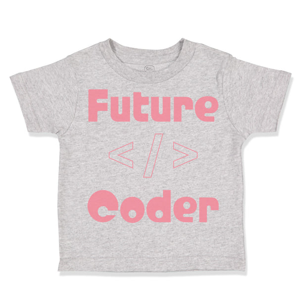 Toddler Clothes Future Coder Coding Geek Toddler Shirt Baby Clothes Cotton