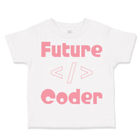 Toddler Clothes Future Coder Coding Geek Toddler Shirt Baby Clothes Cotton