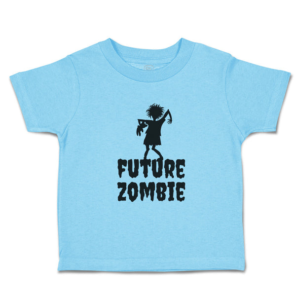 Toddler Clothes Future Zombie Funny & Novelty Novelty Toddler Shirt Cotton