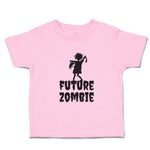 Toddler Clothes Future Zombie Funny & Novelty Novelty Toddler Shirt Cotton