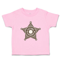 Toddler Clothes Future Sheriff Star Future Profession Toddler Shirt Cotton