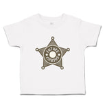 Toddler Clothes Future Sheriff Star Future Profession Toddler Shirt Cotton