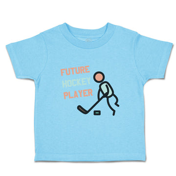 Toddler Clothes Future Hockey Player A Sport Toddler Shirt Baby Clothes Cotton