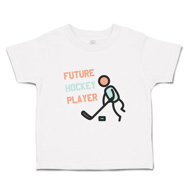 Toddler Clothes Future Hockey Player A Sport Toddler Shirt Baby Clothes Cotton