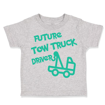 Toddler Clothes Future Tow Truck Driver Toddler Shirt Baby Clothes Cotton