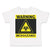 Toddler Clothes Warning Biohazard Funny Nerd Geek Toddler Shirt Cotton