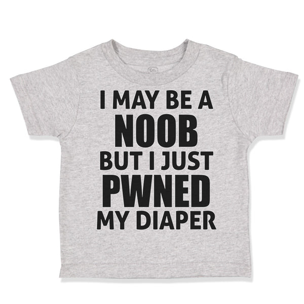Toddler Clothes I May Be A Noob but I Just Pwned My Diaper Funny Nerd Geek
