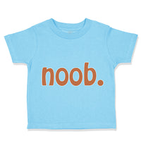 Toddler Clothes N00B Geek Newborn Funny Nerd Geek Toddler Shirt Cotton