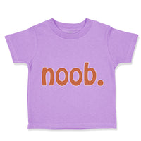 Toddler Clothes N00B Geek Newborn Funny Nerd Geek Toddler Shirt Cotton