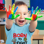 Born to Fight Zombies Funny Nerd Geek