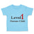 Toddler Clothes Level 1 Human Child Funny Nerd Geek Toddler Shirt Cotton