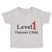 Level 1 Human Child Funny Nerd Geek