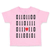 Toddler Clothes 1101100 Funny Nerd Geek Toddler Shirt Baby Clothes Cotton