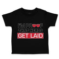 Toddler Clothes I'M Proof That Nerds Get Laid Funny Nerd Geek Toddler Shirt