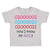 Toddler Clothes 01000001010 Now I Know My Abc Funny Nerd Geek Toddler Shirt