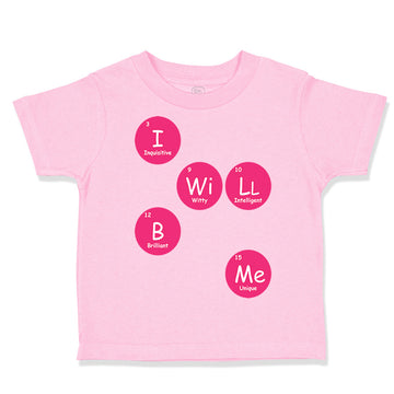 Toddler Clothes I Wi Ll B Me Funny Nerd Geek Toddler Shirt Baby Clothes Cotton