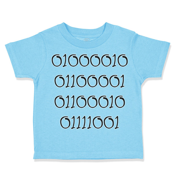 Toddler Clothes 1.0000100110001001E+22 Funny Nerd Geek Toddler Shirt Cotton