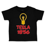 Toddler Clothes Tesla 1856 Funny Nerd Geek Toddler Shirt Baby Clothes Cotton