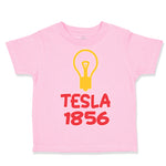 Toddler Clothes Tesla 1856 Funny Nerd Geek Toddler Shirt Baby Clothes Cotton