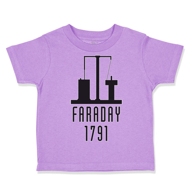 Toddler Clothes Faraday 1791 Funny Nerd Geek Toddler Shirt Baby Clothes Cotton