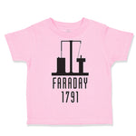 Toddler Clothes Faraday 1791 Funny Nerd Geek Toddler Shirt Baby Clothes Cotton