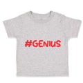 Toddler Clothes #Genius Funny Nerd Geek Toddler Shirt Baby Clothes Cotton