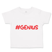 Toddler Clothes #Genius Funny Nerd Geek Toddler Shirt Baby Clothes Cotton