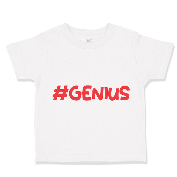 Toddler Clothes #Genius Funny Nerd Geek Toddler Shirt Baby Clothes Cotton