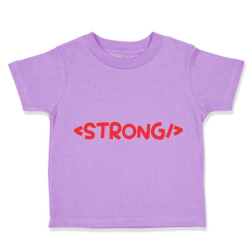 Toddler Clothes Strong Funny Nerd Geek A Toddler Shirt Baby Clothes Cotton