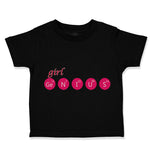 Toddler Clothes Girl Ge N I U S Funny Nerd Geek Toddler Shirt Cotton