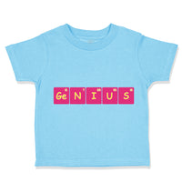 Toddler Clothes Ge N I U S Funny Nerd Geek Toddler Shirt Baby Clothes Cotton