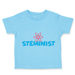 Toddler Clothes Steminist Funny Nerd Geek Toddler Shirt Baby Clothes Cotton