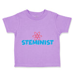 Toddler Clothes Steminist Funny Nerd Geek Toddler Shirt Baby Clothes Cotton