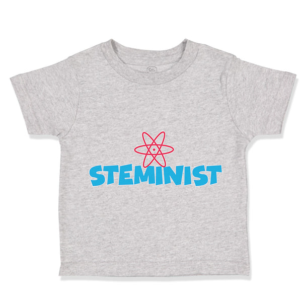 Toddler Clothes Steminist Funny Nerd Geek Toddler Shirt Baby Clothes Cotton