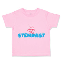 Toddler Clothes Steminist Funny Nerd Geek Toddler Shirt Baby Clothes Cotton