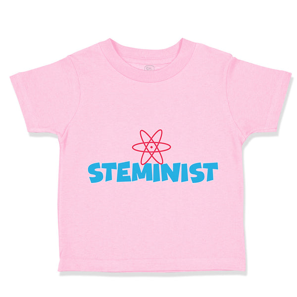 Toddler Clothes Steminist Funny Nerd Geek Toddler Shirt Baby Clothes Cotton