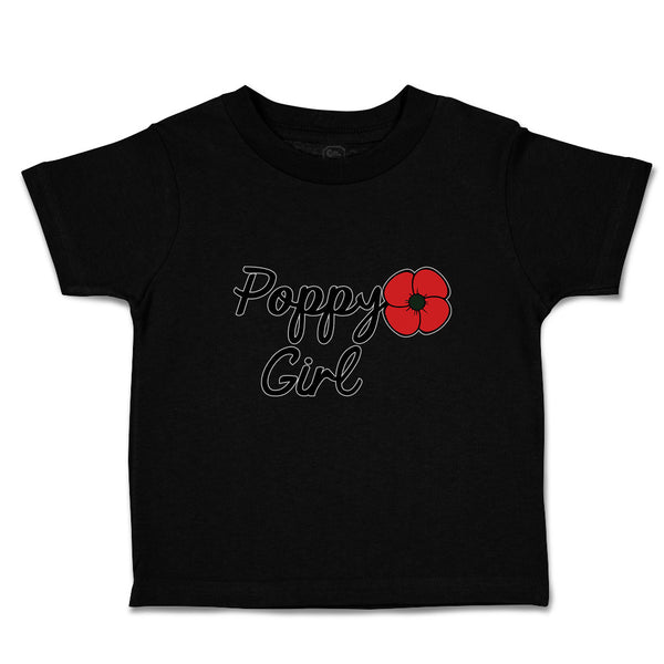 Toddler Clothes Poppy Girl Toddler Shirt Baby Clothes Cotton