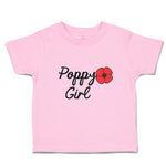 Toddler Clothes Poppy Girl Toddler Shirt Baby Clothes Cotton