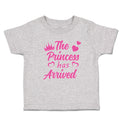 Toddler Clothes The Princess Has Arrived Toddler Shirt Baby Clothes Cotton