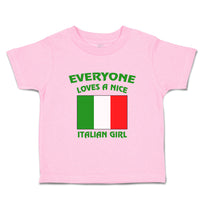 Toddler Girl Clothes Everyone Loves A Nice Italian Girl Italy Countries Cotton